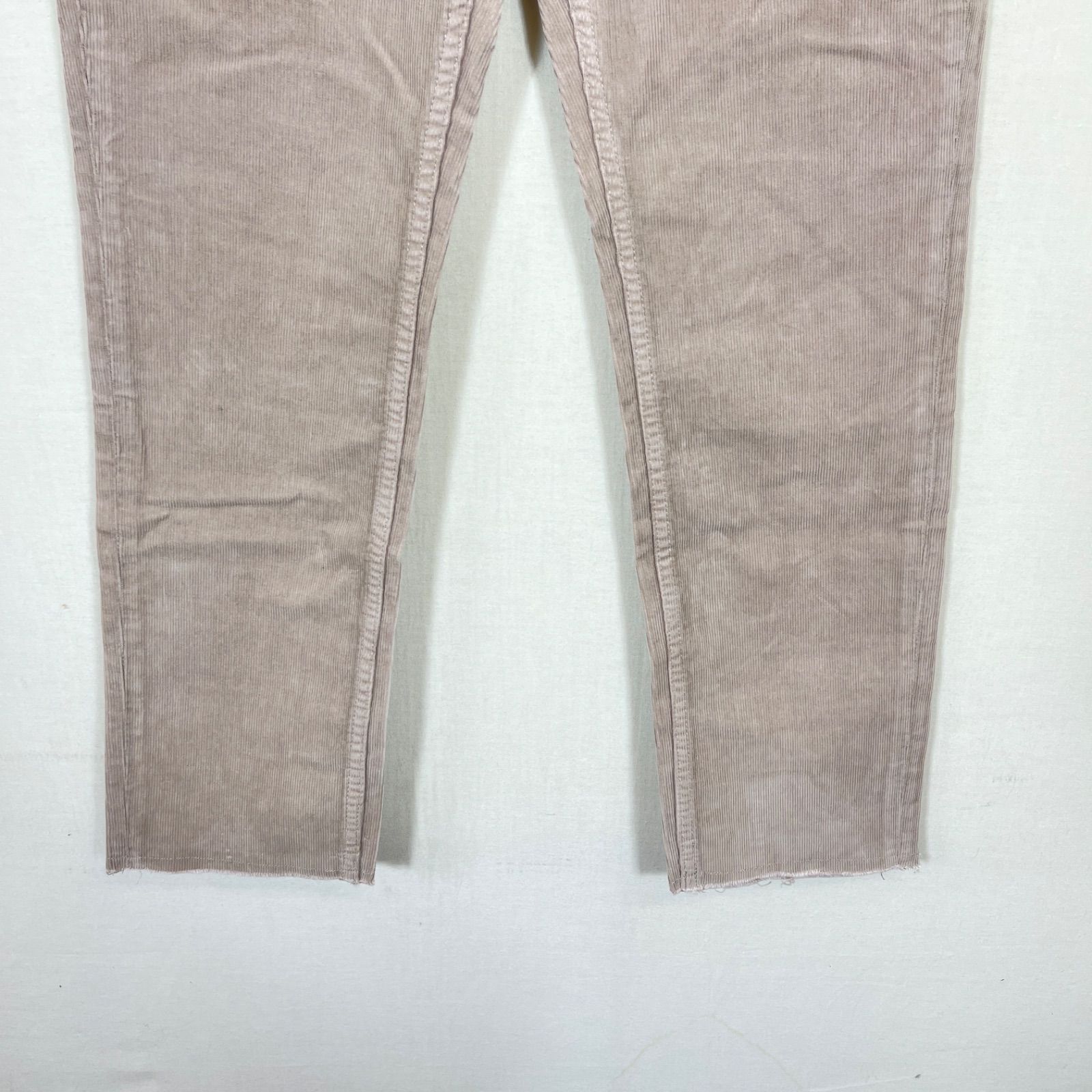 ヘルシーデニム コーデュロイパンツ サイズ24 S ベージュ Grege Cutoff
