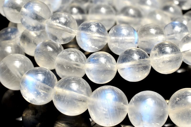 天然石　ロイヤルブルームーンストーン　ブレスレット　スリランカ産 スリランカ産ロイヤルブルームーンストーン ラウンド6mm ブレスレット
