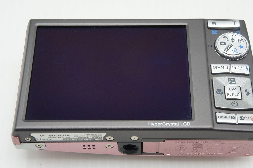 カメラ OLYMPUS μ1060 コンパクトデジタルカメラ ピンク