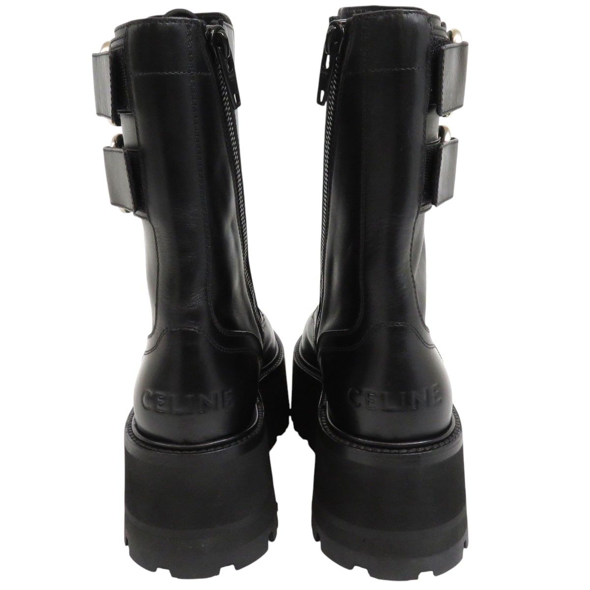 セリーヌ バルキー マックス レースアップ ブーツ 352643579C メンズ