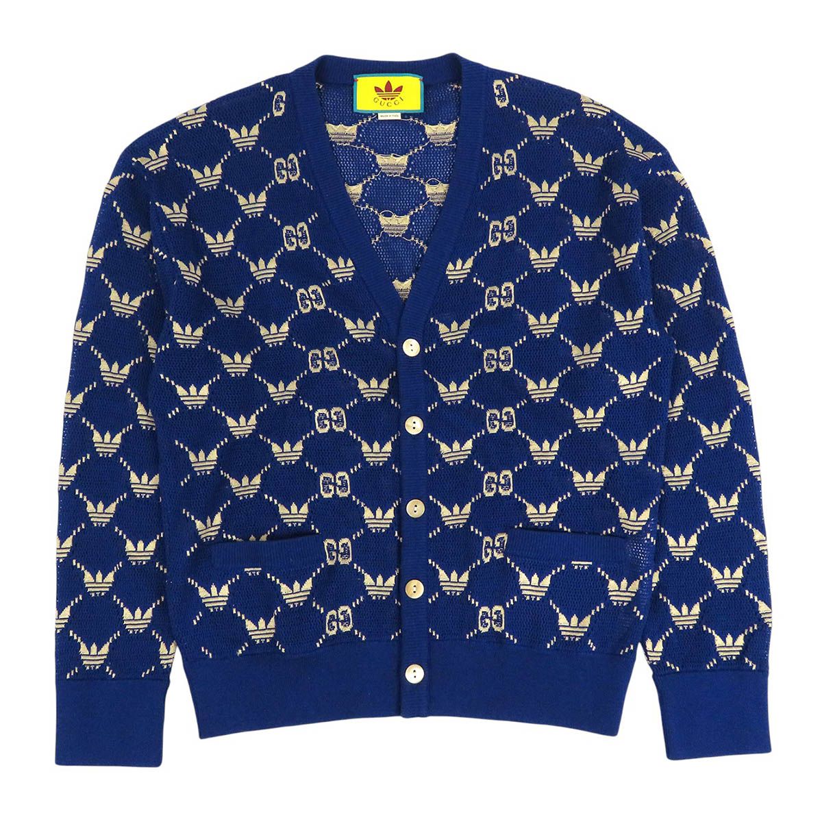 グッチ アディダス コラボ GG トレフォイル カーディガン 700474
