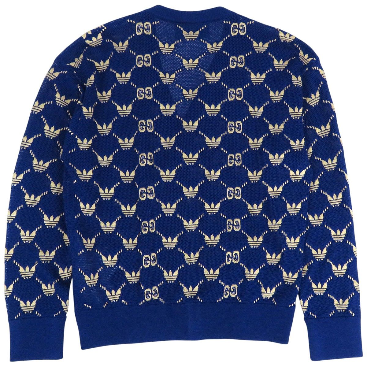 グッチ アディダス コラボ GG トレフォイル カーディガン 700474