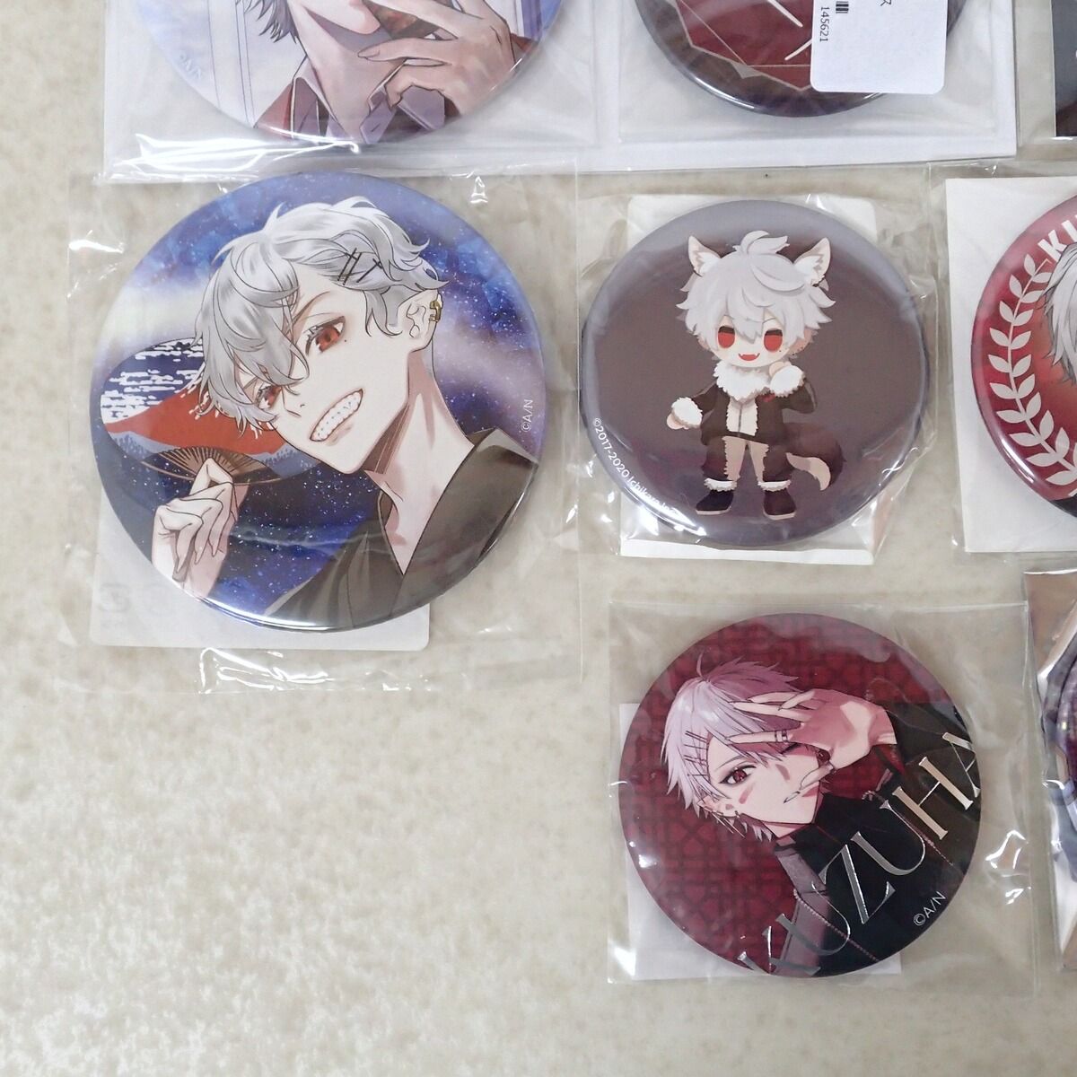 葛葉 缶バッジ 誕生日グッズ&ボイス/にじさんじスクラッチ第3弾 等