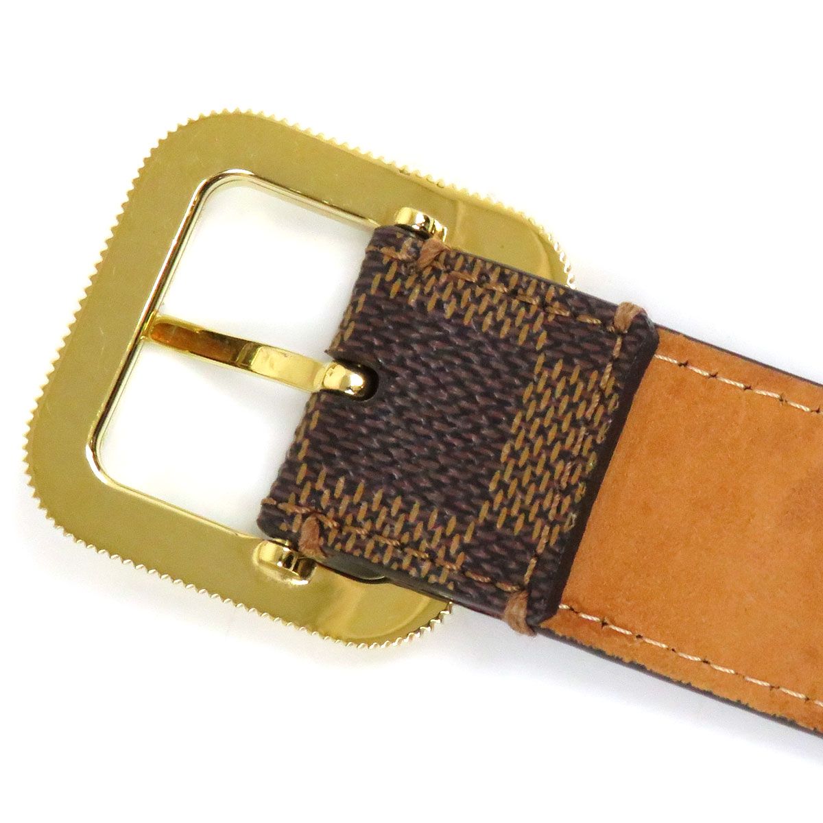 ルイヴィトン ダミエ トレゾール ベルト 85/34 M9729 ユニセックス