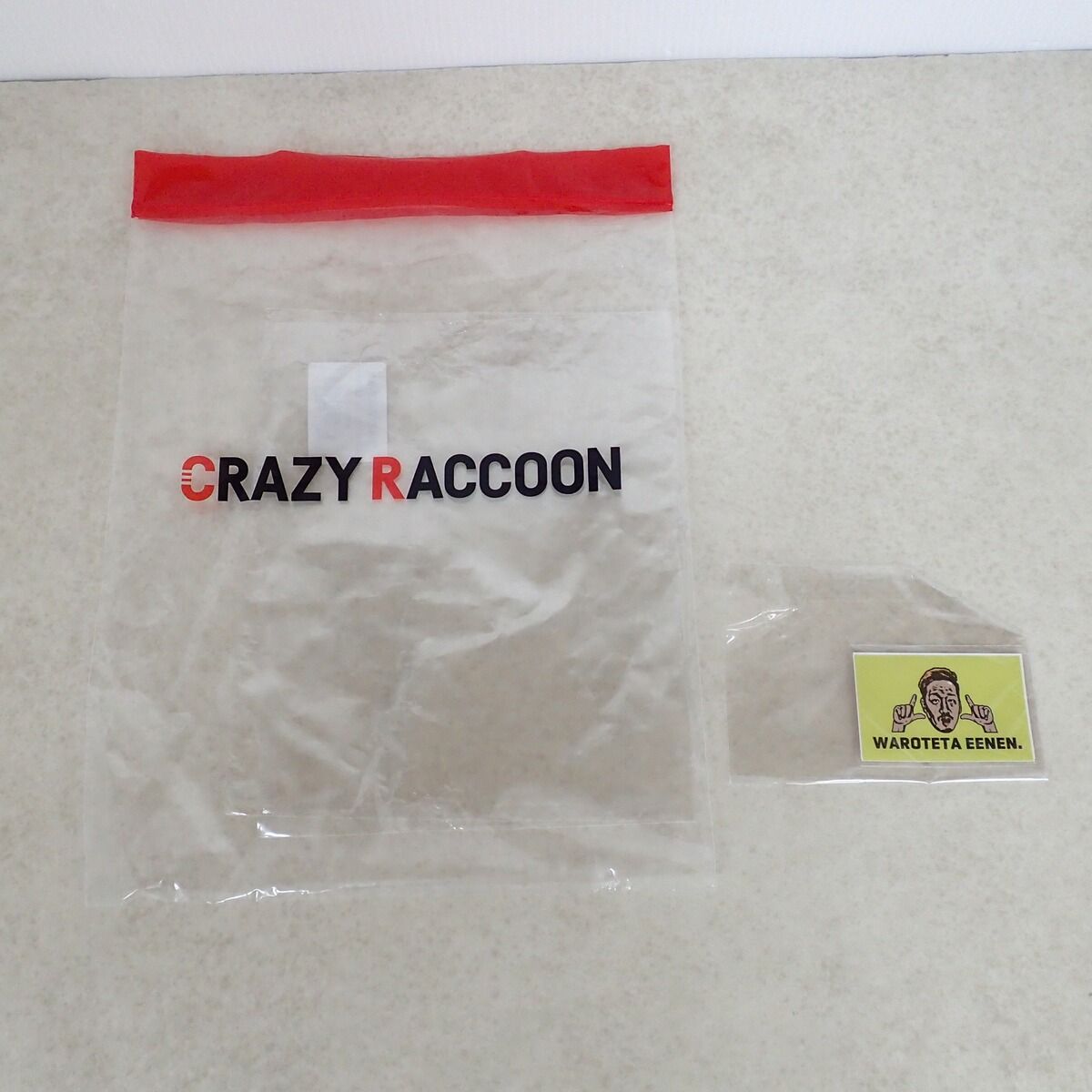 わいわい SUKKYA. デカデコ俺デコ顔デカTシャツ 誕生日 WHITE Mサイズ