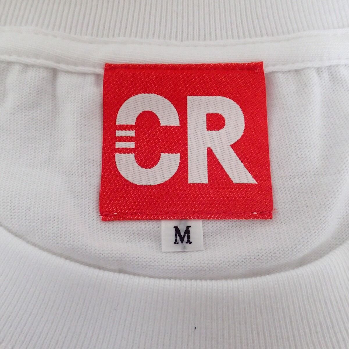 わいわい SUKKYA. デカデコ俺デコ顔デカTシャツ 誕生日 WHITE Mサイズ