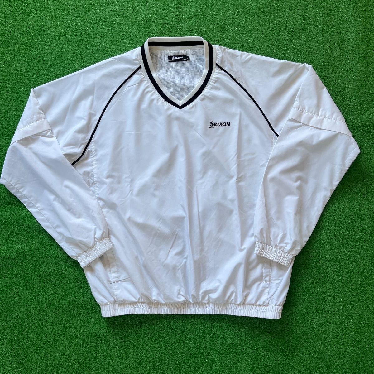 SRIXON 2way 刺繍　ナイロン　プルオーバー　ウエア　洗える SRIXON 2way 刺繍 ナイロン プルオーバー ウエア 洗える