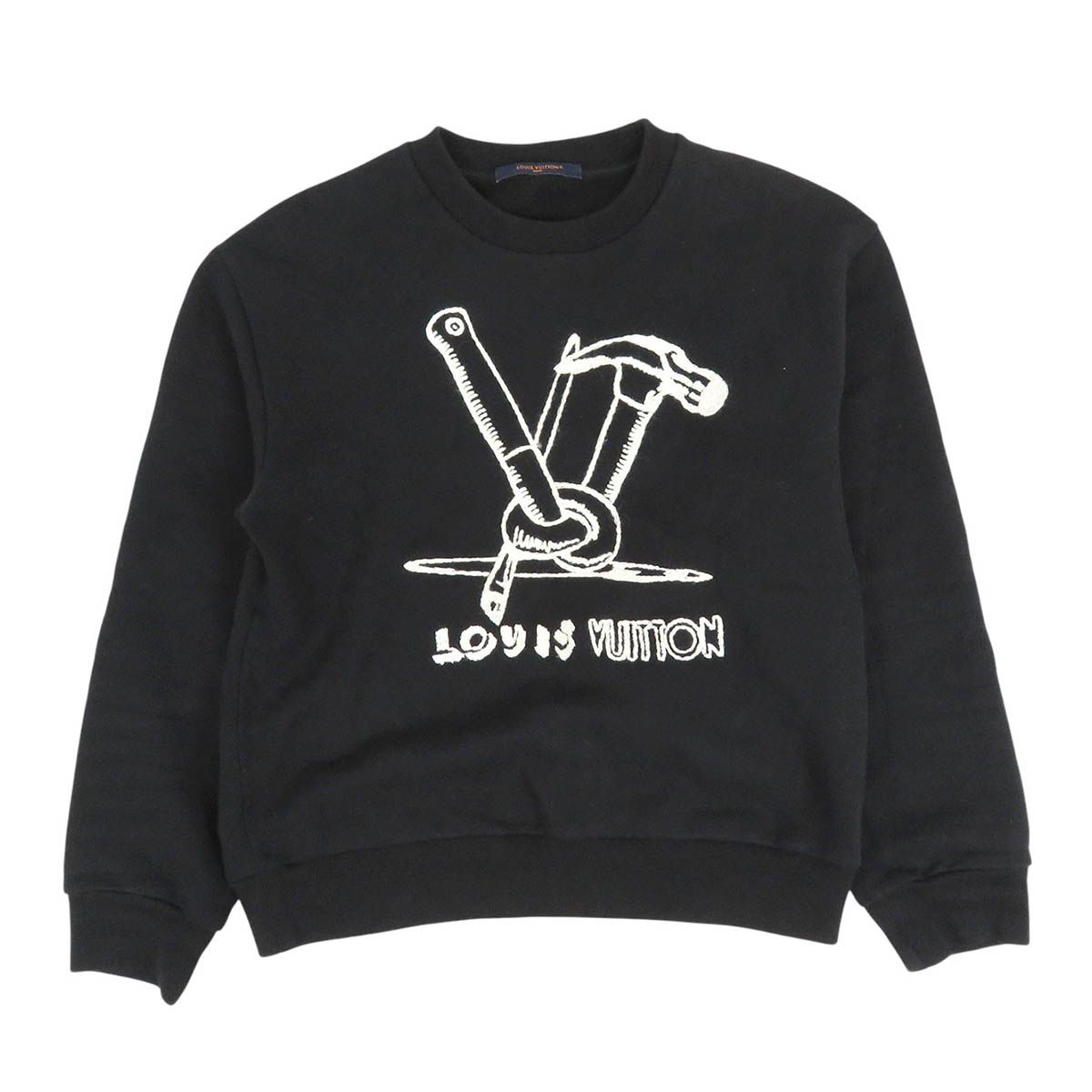 ルイヴィトン エンブロイダリー ロゴ スウェット RM232 IHN HPY79W