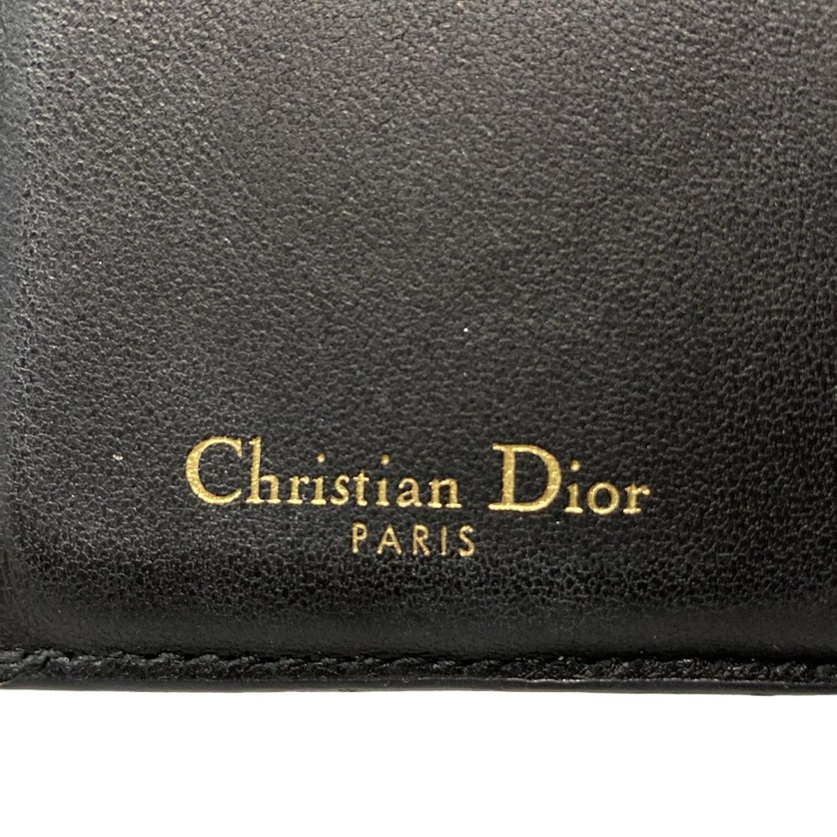 ディオール/クリスチャンディオール 3つ折り財布 サドルロータス