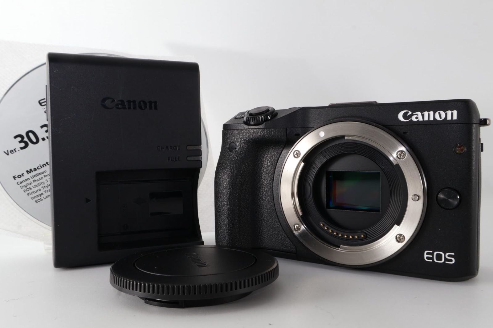 Canon ミラーレス一眼カメラ EOS M3 ボディ(ブラック) EOSM3BK-BODY