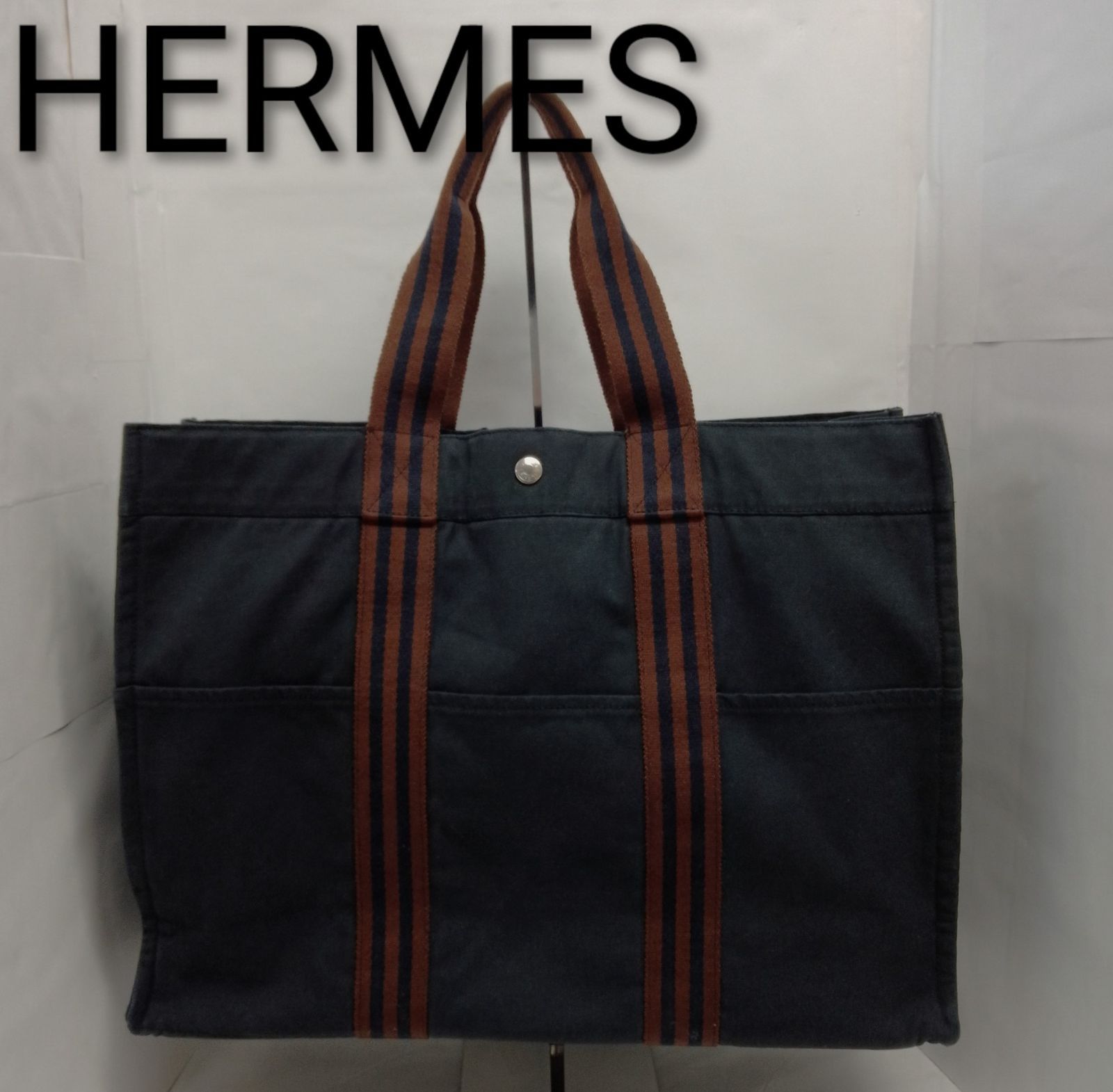 APS05 エルメス 極美品 フールトゥGM トートバッグ タグ有り A3収納可 APS05 エルメス 極美品 フールトゥGM トートバッグ タグ有り A3収納可
