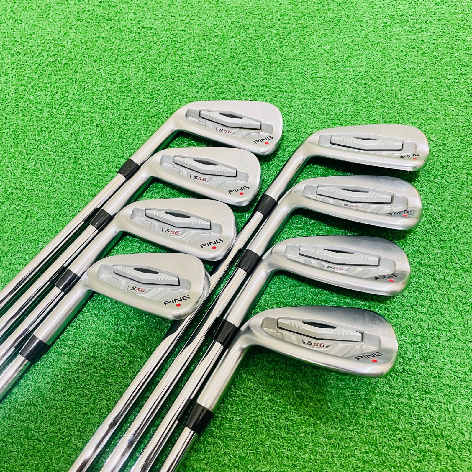 9461 PING S56 ピン レフティ 左利き アイアン8本セット 3.4.5.6.7.8.9