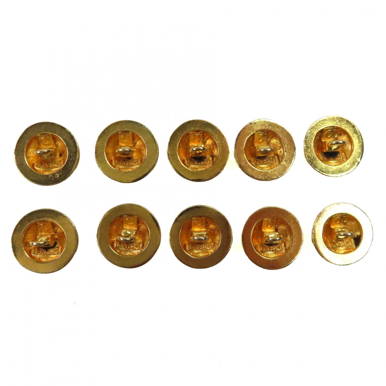 美品◇CHANEL シャネル ココマーク 金ボタン 10点セット メタルボタン