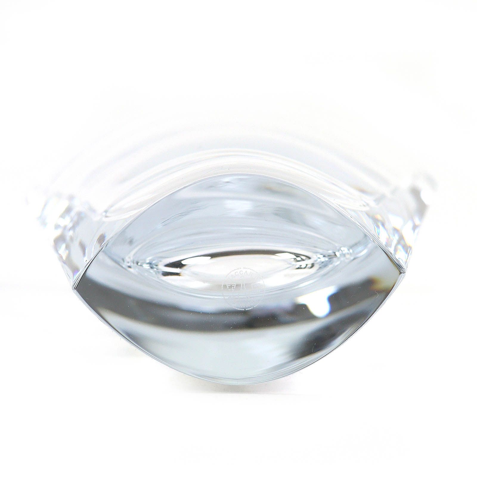 未使用品△Baccarat バカラ クリスタル ウェーブ フラワーベース 花瓶