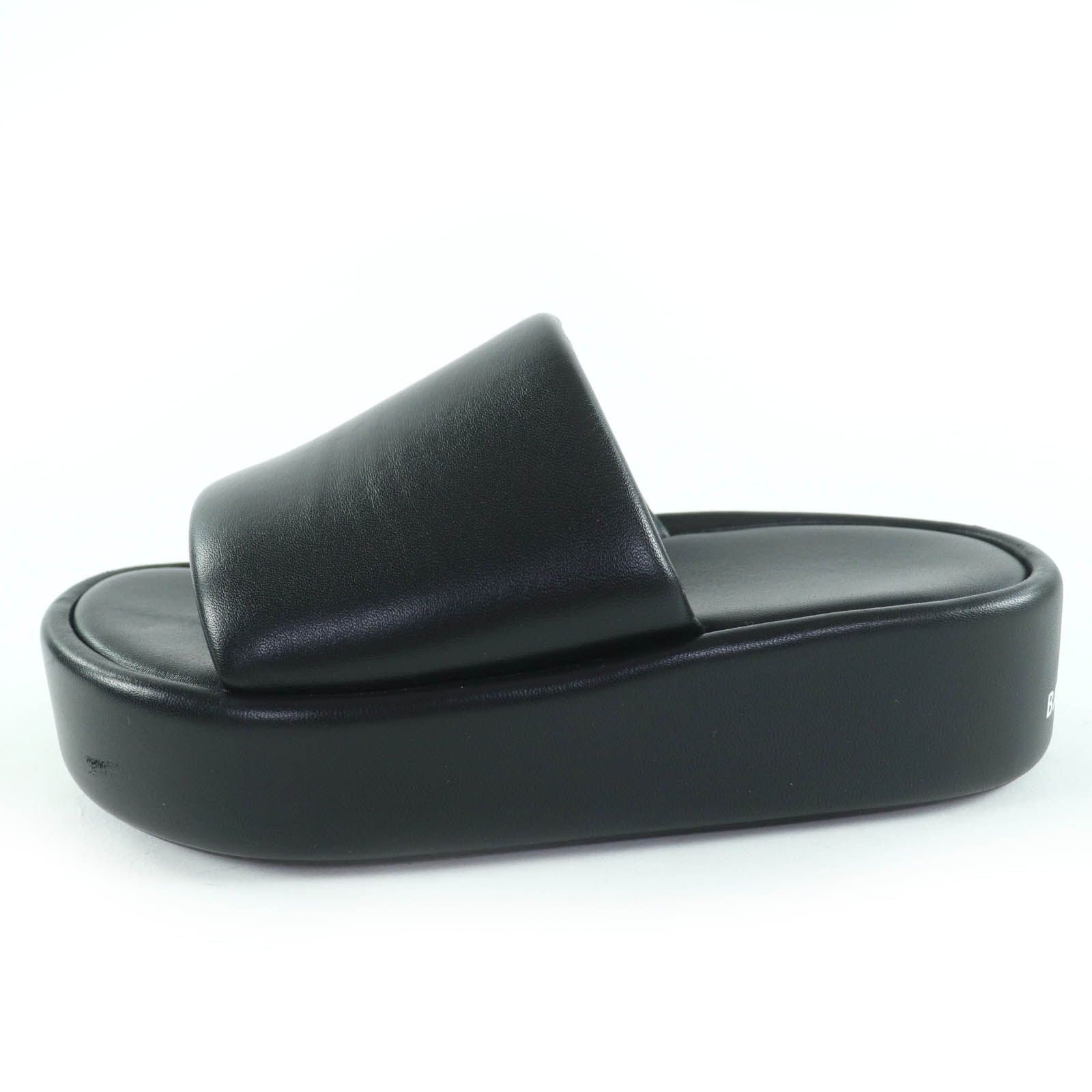 美品☆BALENCIAGA バレンシアガ 656960 バックロゴプリント