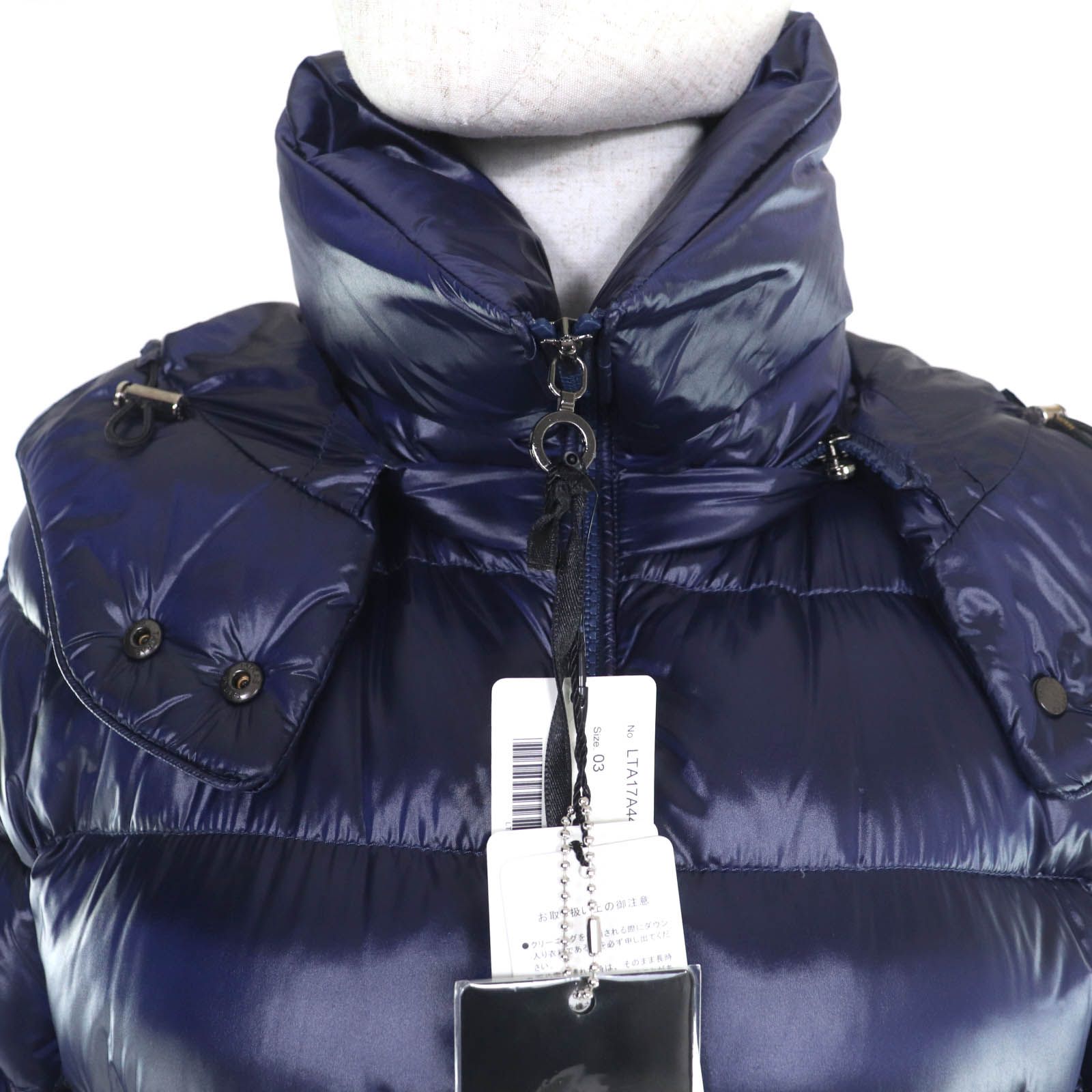 未使用品☆TATRAS タトラス LTA17A4425 BABILA バビラ ZIP UP フード付