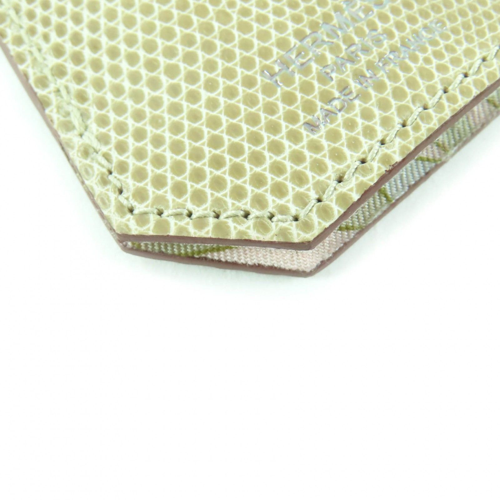 極美品☆HERMES エルメス リザード クロシェット スカーフリング