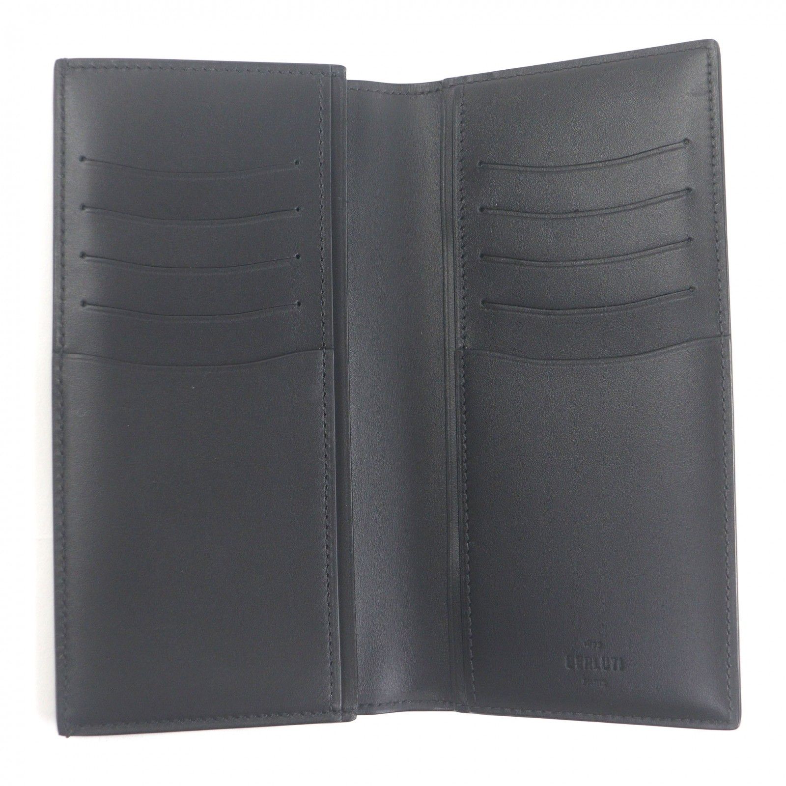 美品□BERLUTI ベルルッティ エスパス カリグラフィ フラップ ロング