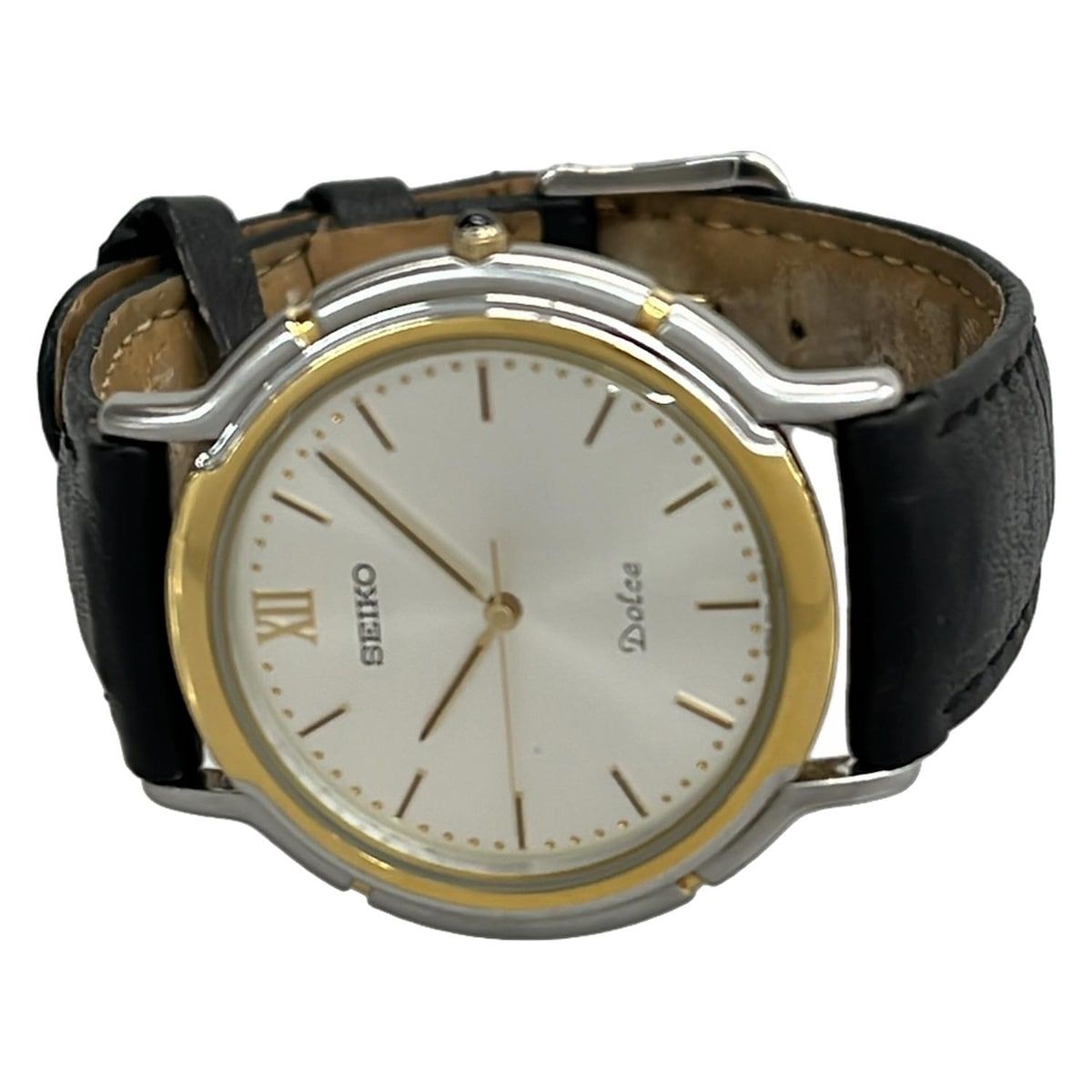 SEIKO(セイコー) 腕時計 DOLCE 5E31-6B30 メンズ 社外ベルト シルバー