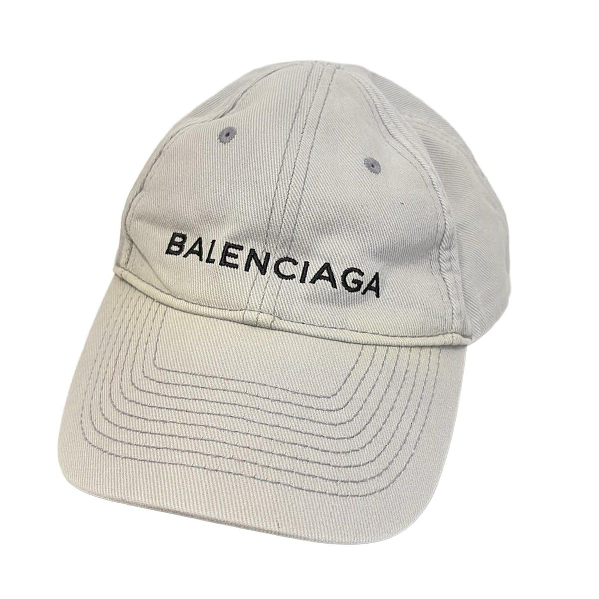 BALENCIAGA グレー キャップ バレンシア♡グレー♡キャップ - メルカリ