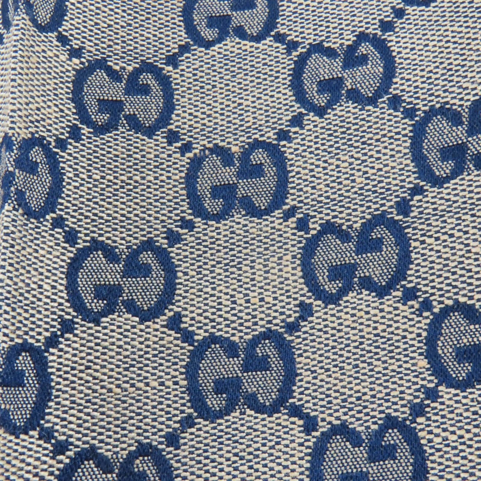 未使用品☆GUCCI グッチ 786389 リネン混 GGジャガード センタープレス