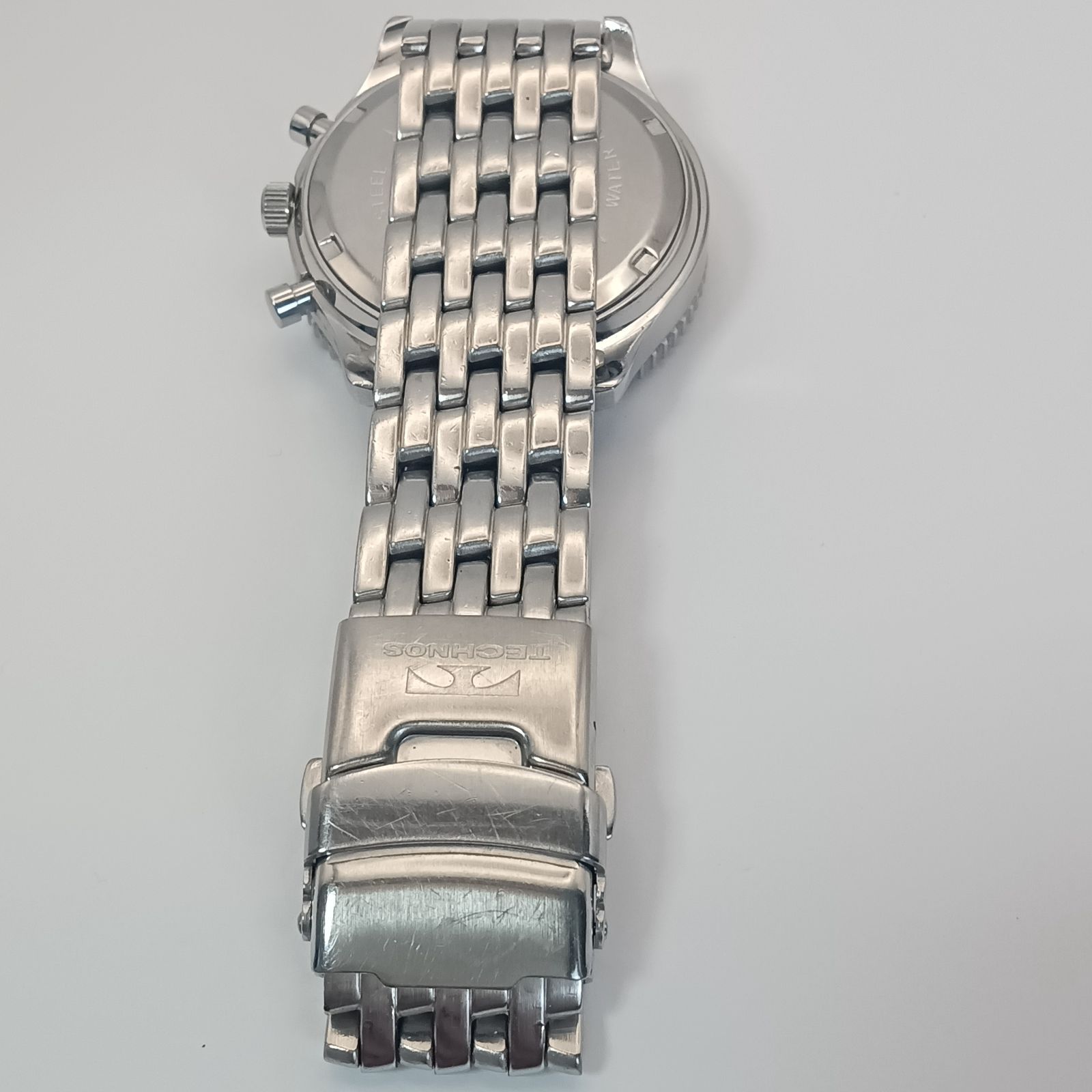 テクノス　クロノグラフ 稼働 良品】1226-4 TECHNOS テクノス TGM646 メンズ腕時計 クォーツ