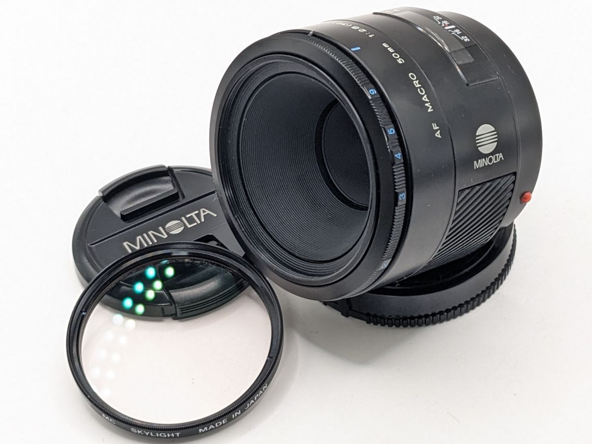 ☆良品 ⁄ 動作保証☆ ショップ ミノルタ MINOLTA AF MACRO 50mm F2.8