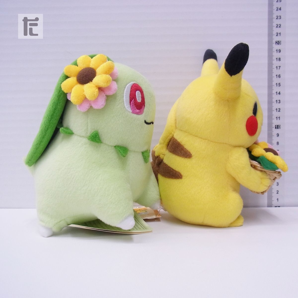 ポケモンセンター とりかえっこぬいぐるみ ピカチュウ ＆ チコリータ
