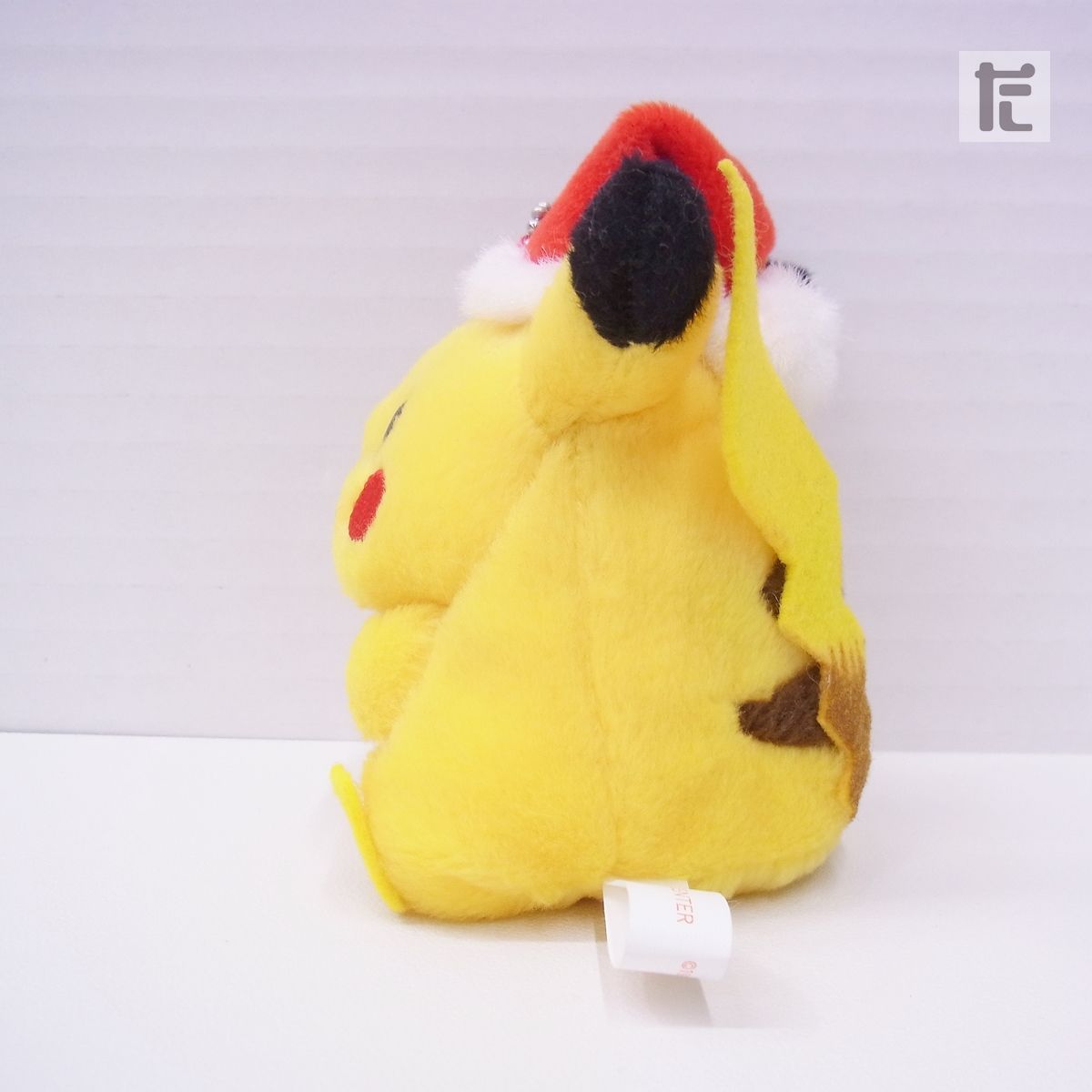 ポケモンセンター ピカチュウサンタ 1998年 ぬいぐるみ マスコット 紙