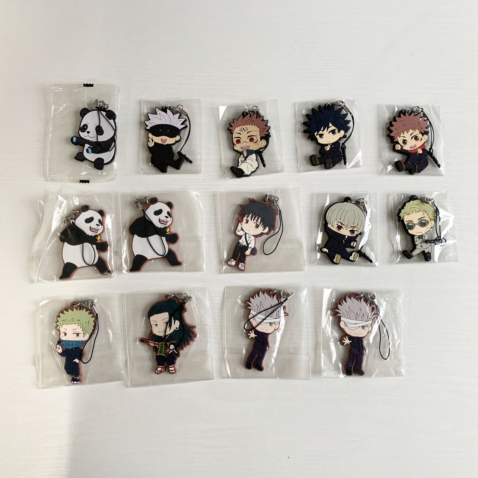 呪術廻戦 ラバーストラップ キーホルダー 14個セット - メルカリ