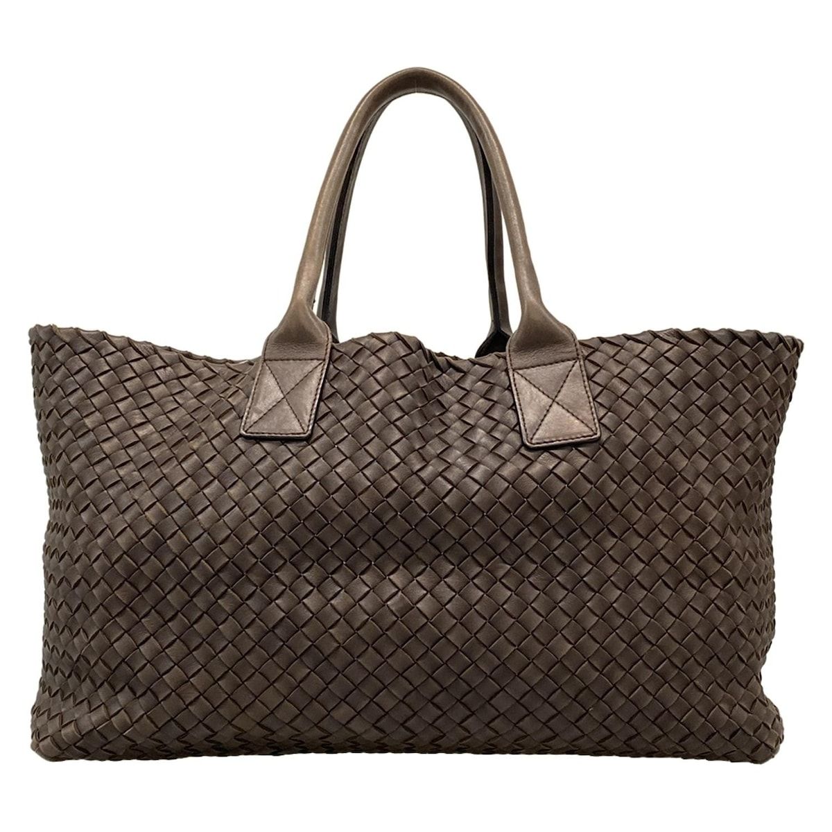 BOTTEGA VENETA ショルダー・トートバッグ ダークブラウン BOTTEGA VENETA ショルダー・トートバッグ ダークブラウン BOTTEGA