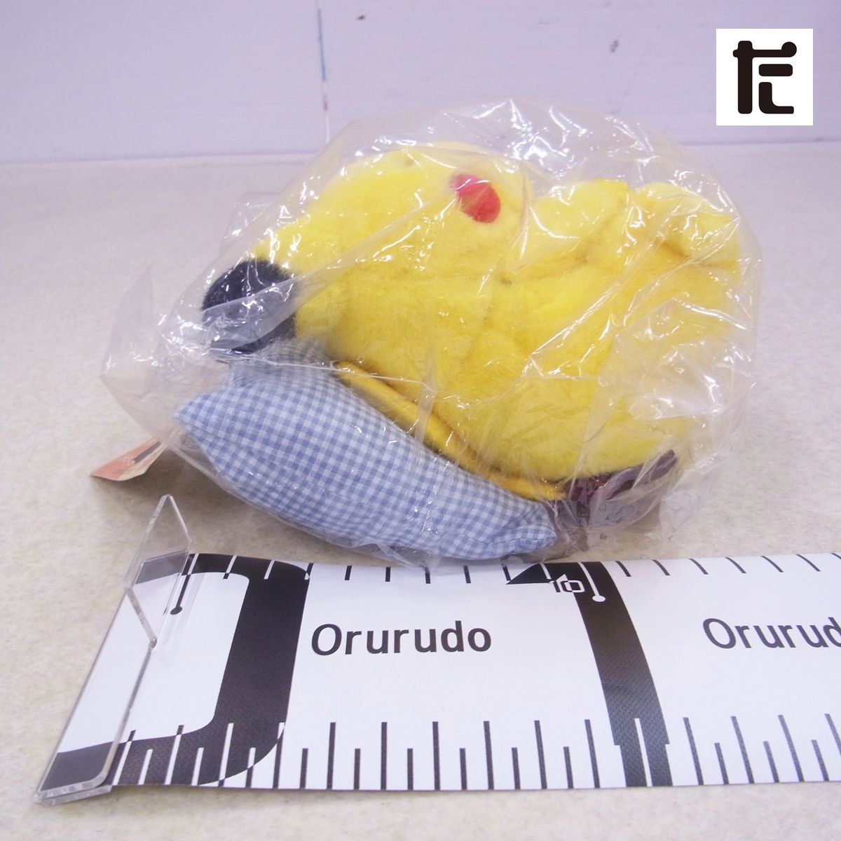 未開封 TOMY ポケモンぬいぐるみ ピカチュウ おやすみタイプ 紙タグ