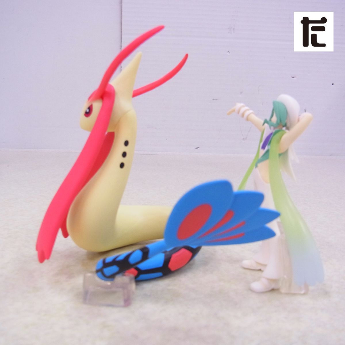 ポケモンスケールワールド 1/20 ミクリ＆ミロカロス ホウエン地方