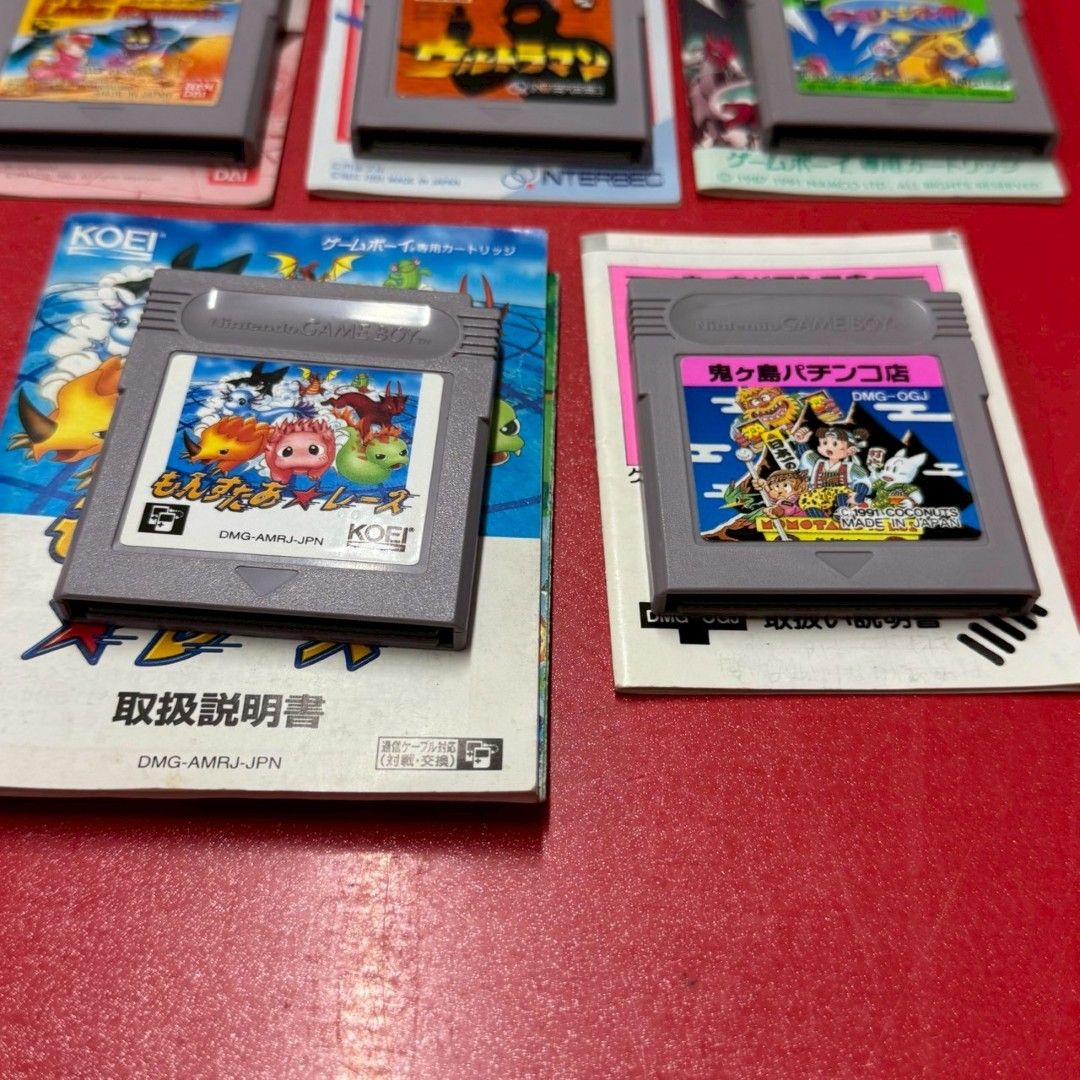 GB ゲームボーイソフトセット □任天堂 GBソフト ゲームボーイ 8点セット 説明書付き - メルカリ