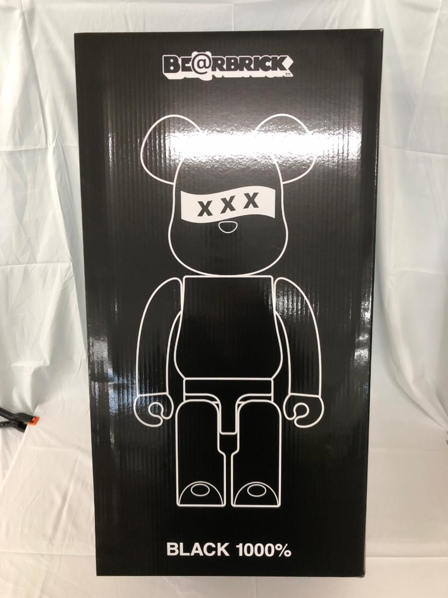 ♪BE@RBRICK-ベアブリック- GOD SELECTION XXX 1000% (ブラック) 「BE