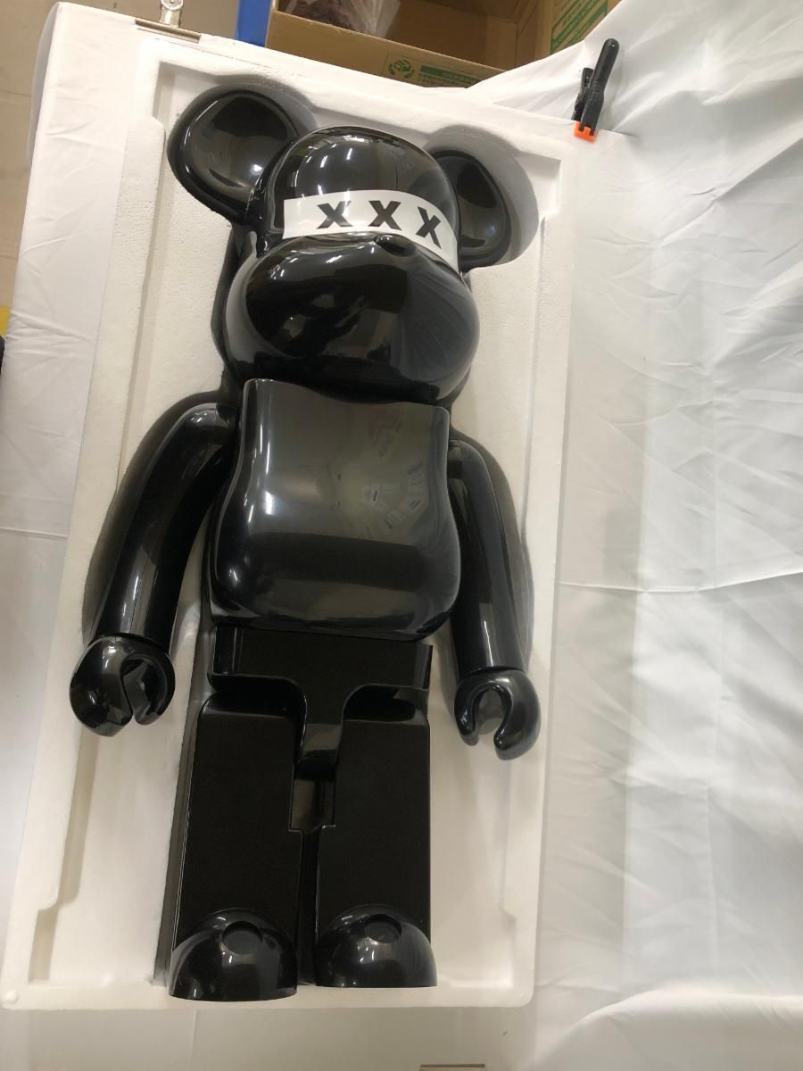 ♪BE@RBRICK-ベアブリック- GOD SELECTION XXX 1000% (ブラック) 「BE