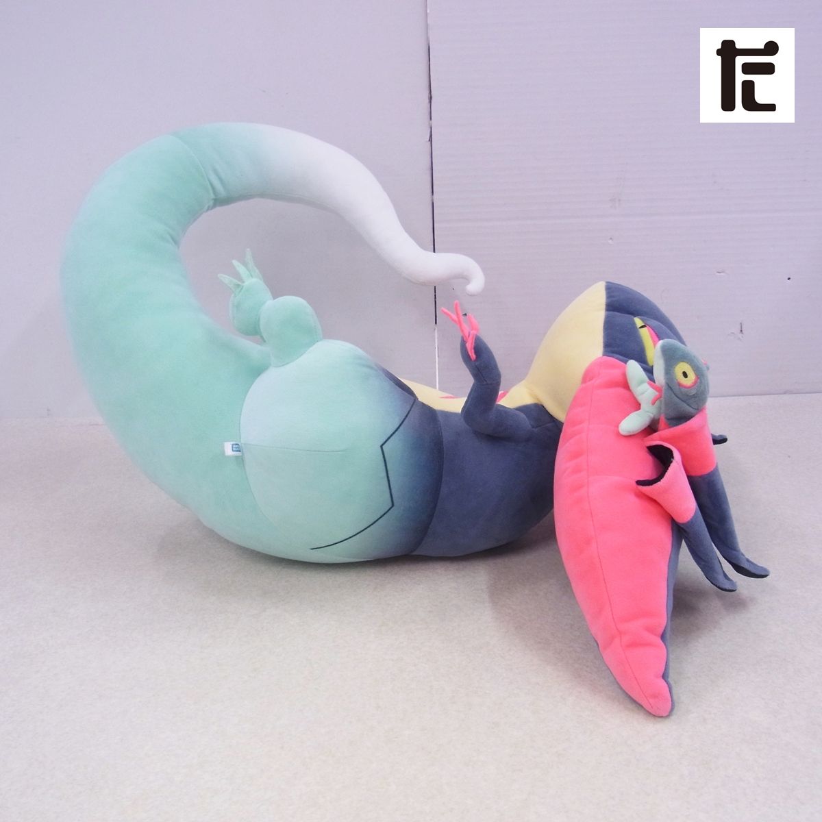 ドでか　ドラパルト　開封済み　タグ付き ポケモン ぬいぐるみ ドでか！ドラパルト タカラトミー 紙タグなし