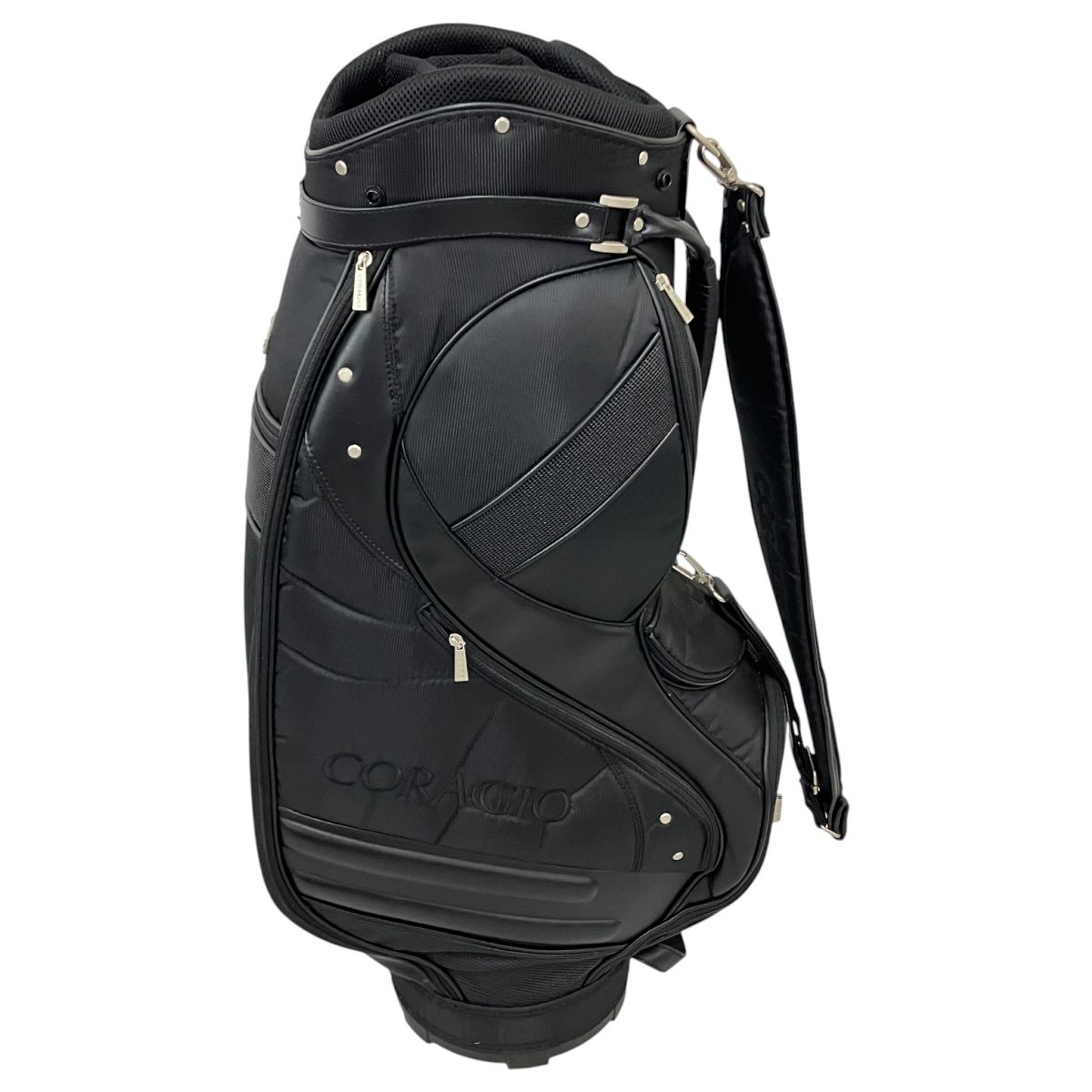 CORAGIO ゴルフバッグ・キャディバッグ CORAGIO コラッジオ キャディバック ゴルフバッグ 中古 N10750477