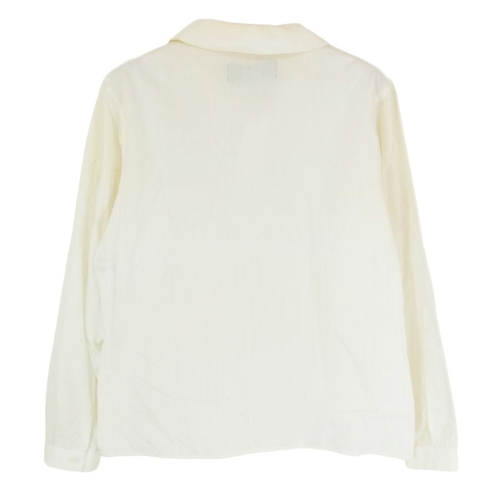 tricot COMME des GARCONS トリココムデギャルソン AD1998 TA070080 ヴィンテージ 90s 98年製 丸襟 シャツ ブラウス ホワイト系 サイズ表記無【中古】 tricot COMME des GARCONS トリココムデギャルソン AD1998 TA070080
