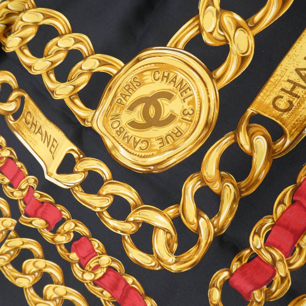 CHANEL スカーフ 大判 (中古品) 中古・古着通販】CHANEL (シャネル) 大判スカーフ ココマーク
