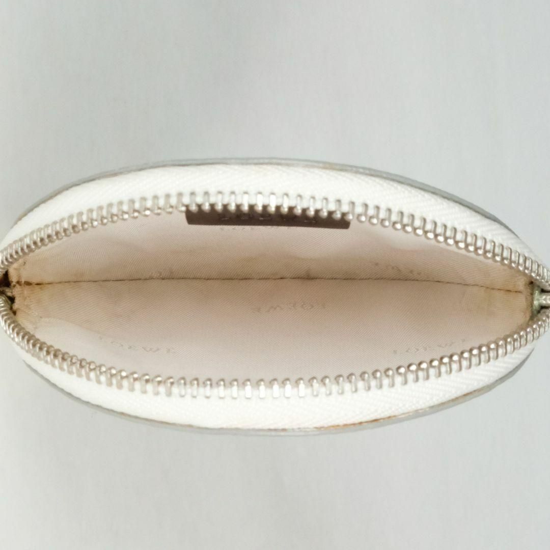 美品✨️LOEWE ロエベ アナグラム コインケース 丸型 サークル PVC