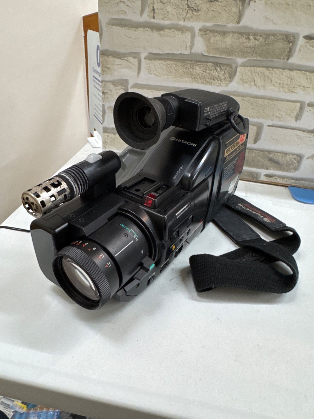 S3-37】◇中古 HITACHI 日立 VM-C52 マスタックス VHSC ビデオカメラ