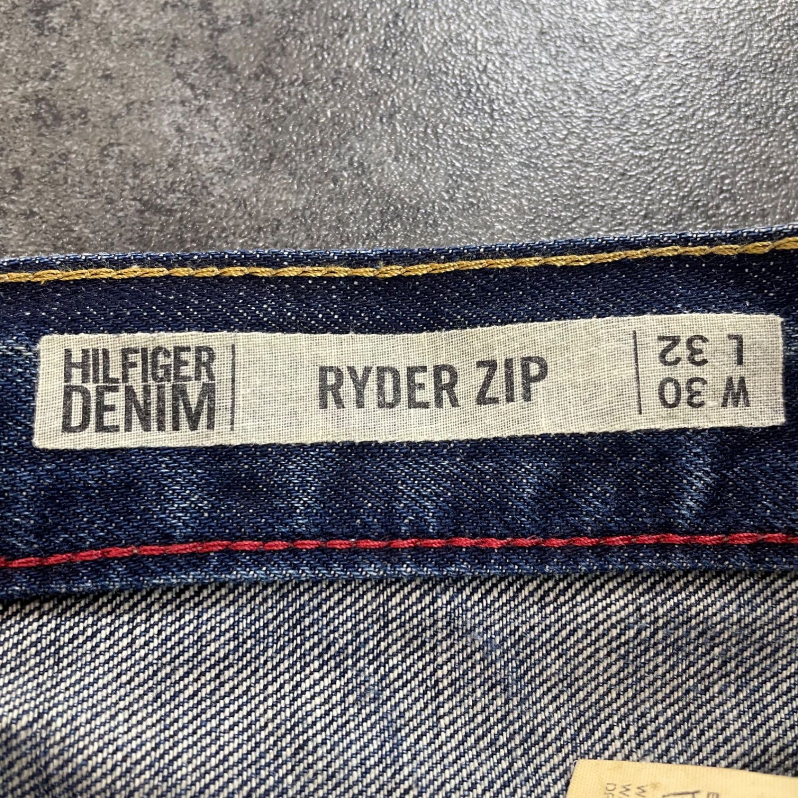 TOMMY トミーヒルフィガー メンズ ダメージ加工 デニム ジーンズ ジーパン