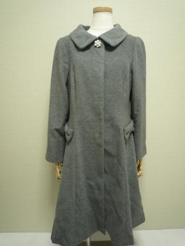 M'S GRACY エムズグレイシー アンゴラ混千鳥ショートコート 40 M'S GRACY エムズグレイシー アンゴラ混千鳥ショートコート 40