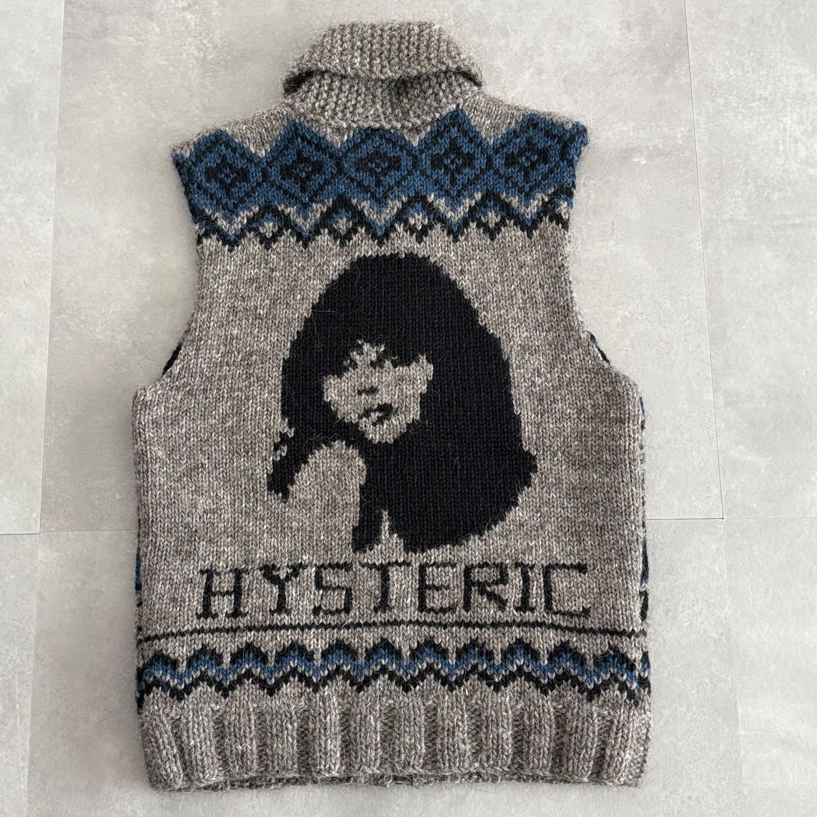 Hysteric Glamour ヒステリックグラマー カウチンベスト ヒスガール