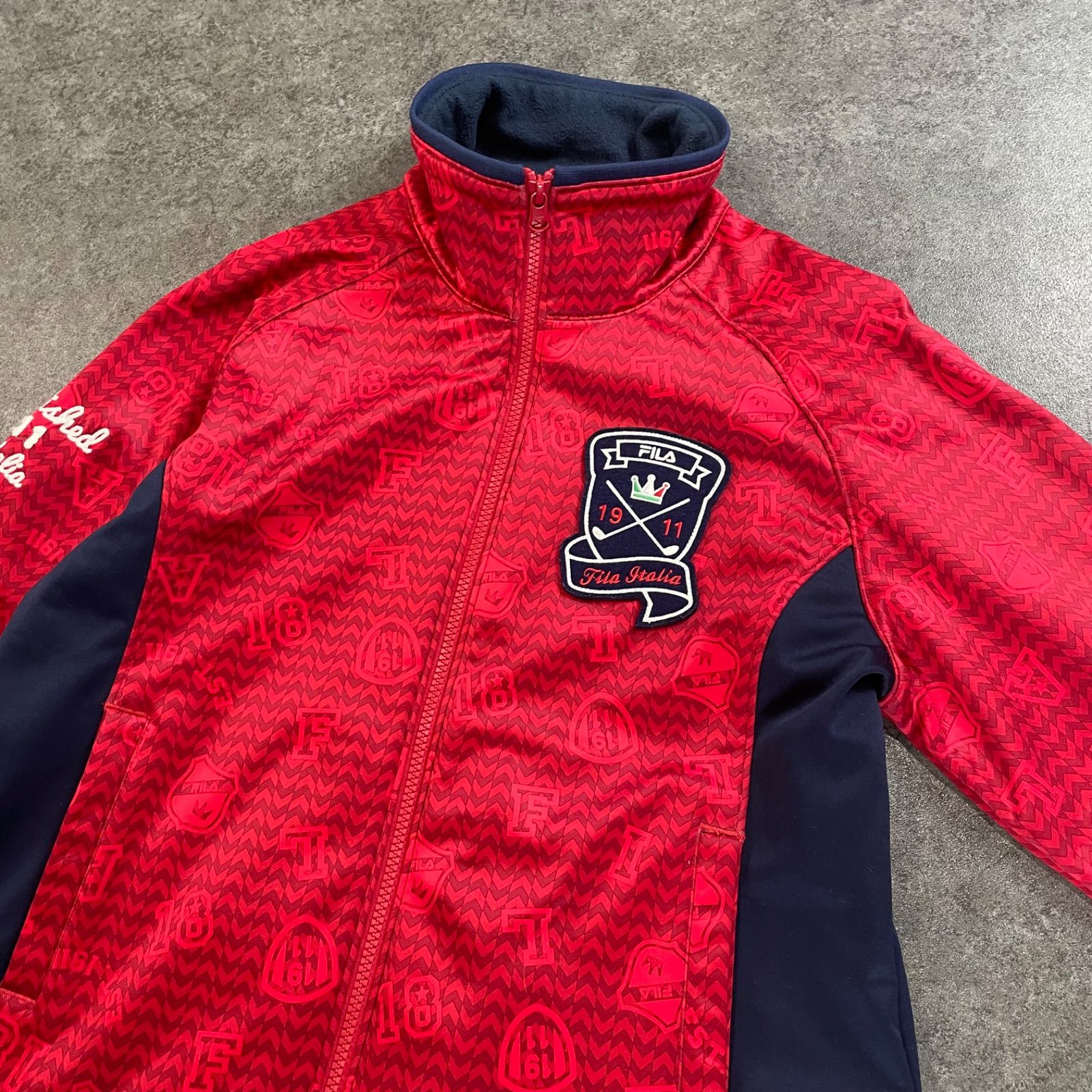 FILA GOLF フィラ ゴルフウェア ブルゾン ジップアップ フルジップ 