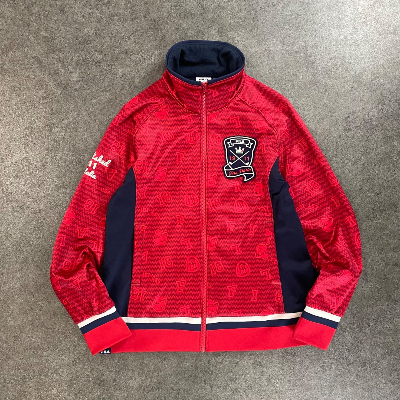 FILA GOLF フィラ ゴルフウェア ブルゾン ジップアップ フルジップ 