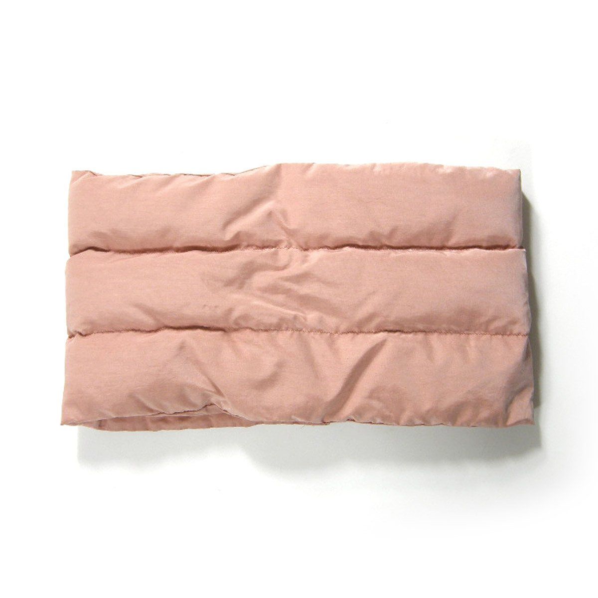 新品】 INNAT ／ インアット ベンガラ染め ダウン スヌード 日本製