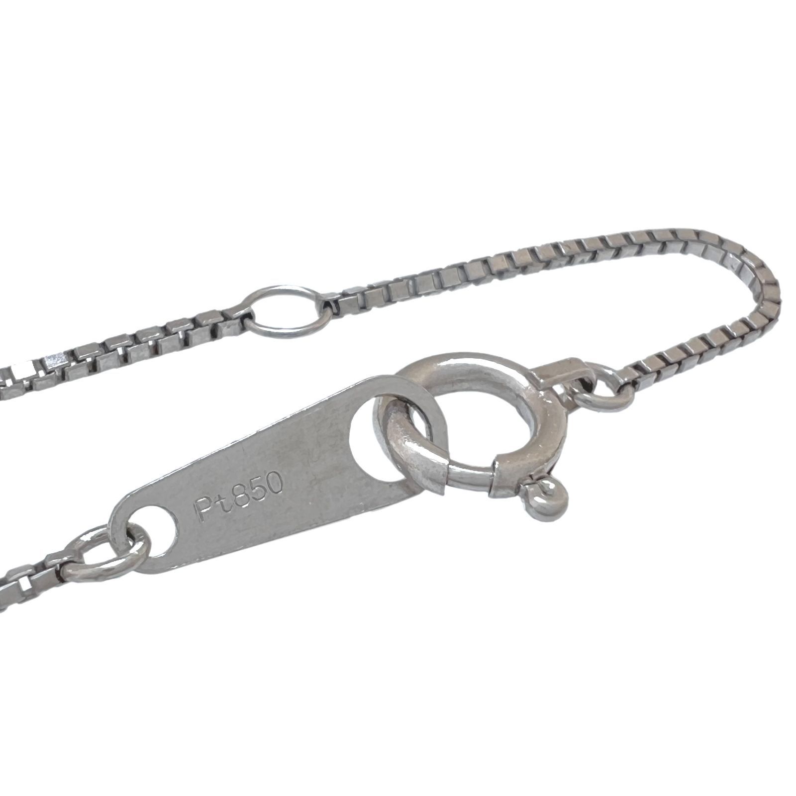 Pt850 ネックレス プラチナ チェーン 造幣局検定マーク刻印 - メルカリ