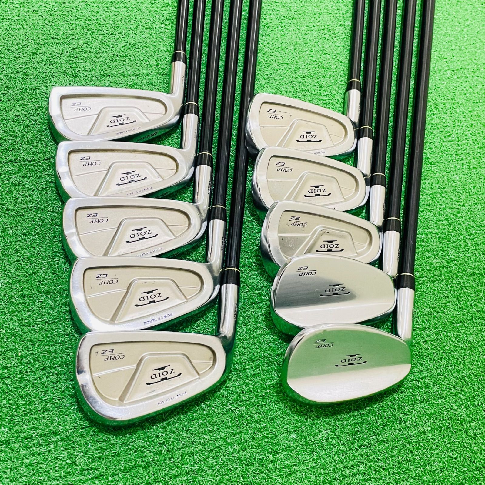 9463 MIZUNO T-ZOID COMP EZ ミズノ レフティ 左利き アイアン10本